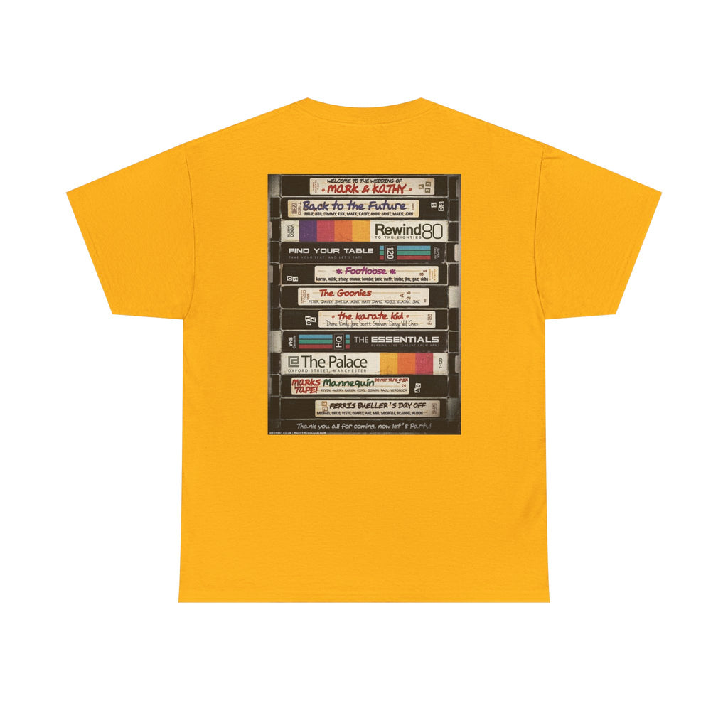 Cassette Tape Stack Tee — Retro Music Vintage Mix T-Shirt
