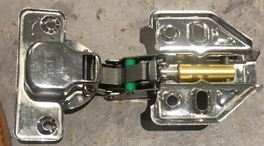 BISAGRA DE CAZOLETA EN ACERO INOXIDABLE CIERRE LENTO