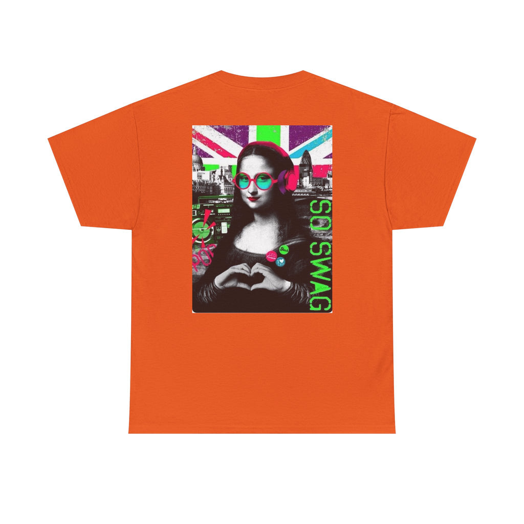 Graphic Tee — 'Mona Lisa OG Swag' Retro British Pop Art T‑Shirt