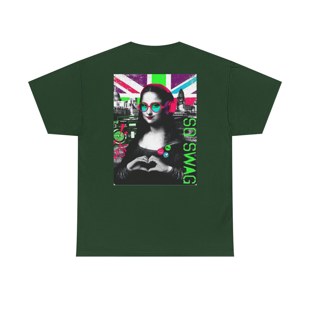 Graphic Tee — 'Mona Lisa OG Swag' Retro British Pop Art T‑Shirt