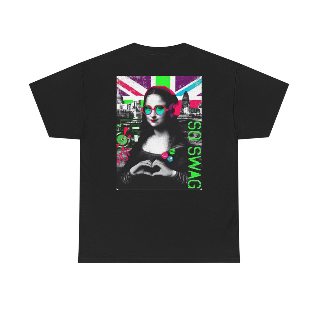 Graphic Tee — 'Mona Lisa OG Swag' Retro British Pop Art T‑Shirt