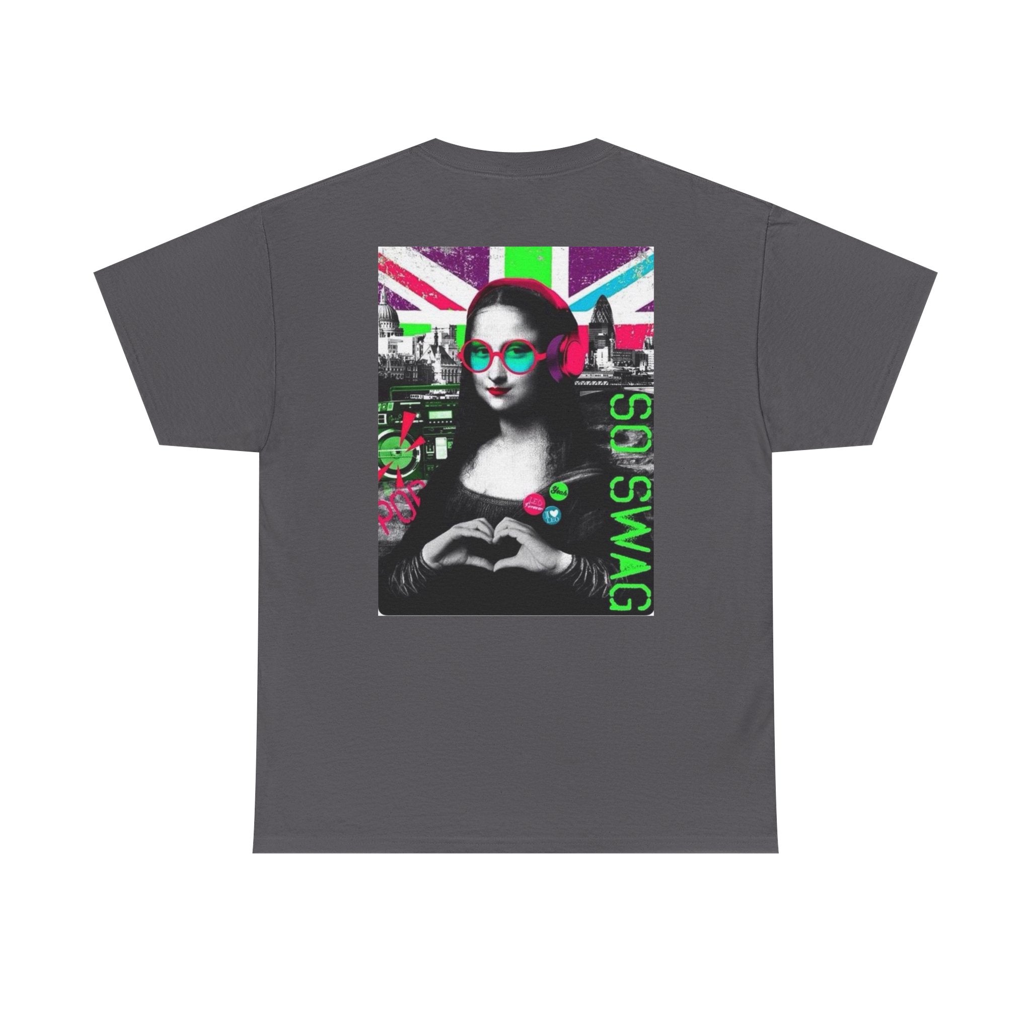 Graphic Tee — 'Mona Lisa OG Swag' Retro British Pop Art T‑Shirt