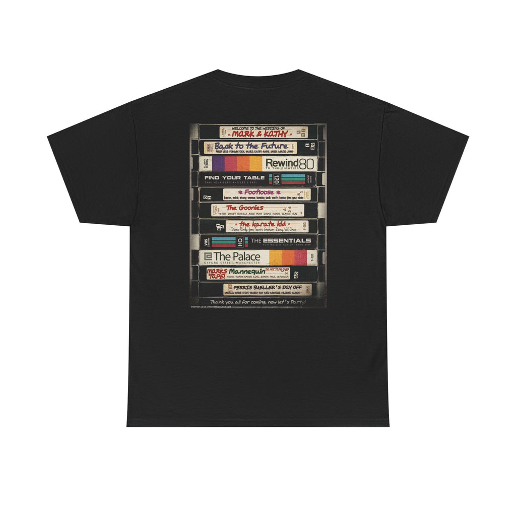 Cassette Tape Stack Tee — Retro Music Vintage Mix T-Shirt