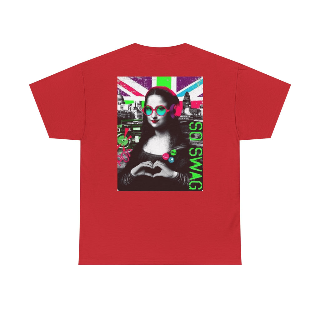 Graphic Tee — 'Mona Lisa OG Swag' Retro British Pop Art T‑Shirt
