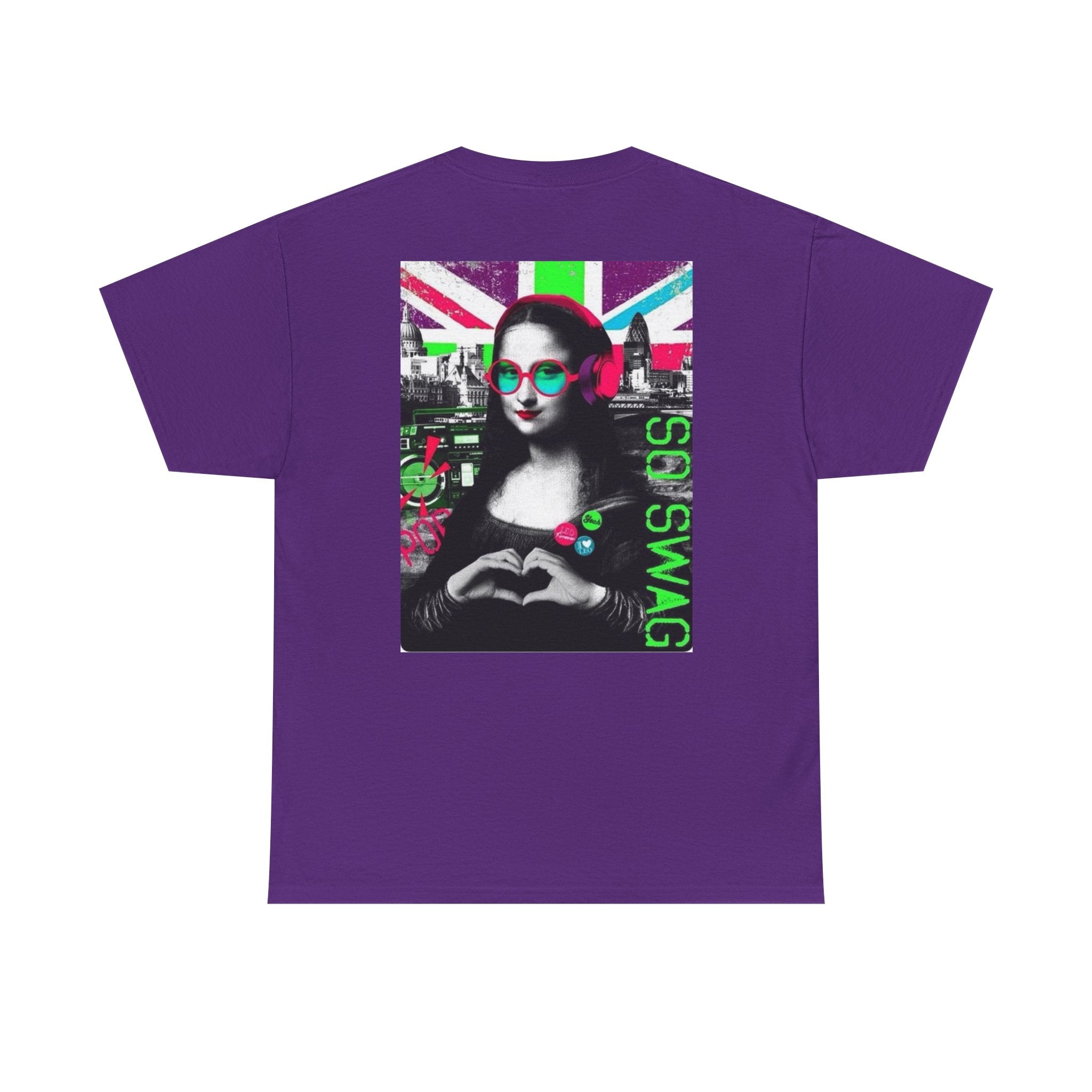 Graphic Tee — 'Mona Lisa OG Swag' Retro British Pop Art T‑Shirt