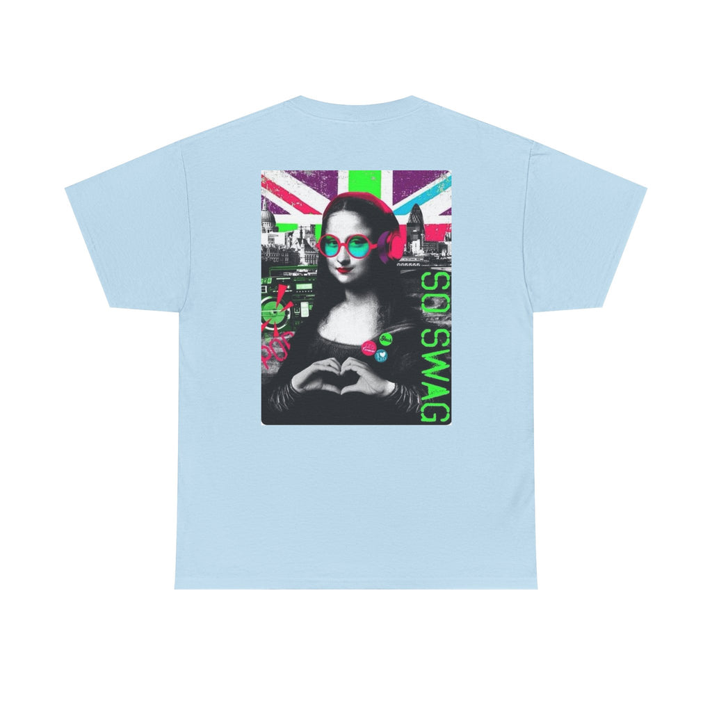 Graphic Tee — 'Mona Lisa OG Swag' Retro British Pop Art T‑Shirt