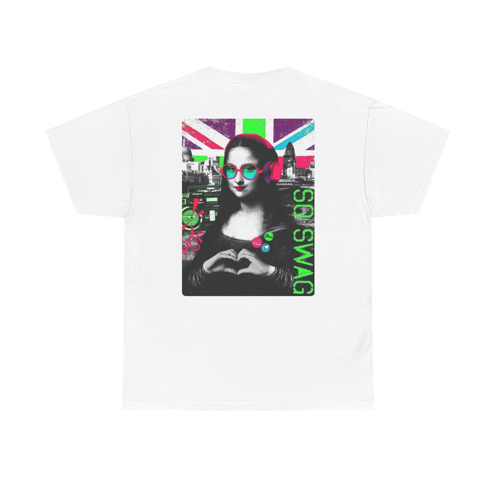 Graphic Tee — 'Mona Lisa OG Swag' Retro British Pop Art T‑Shirt