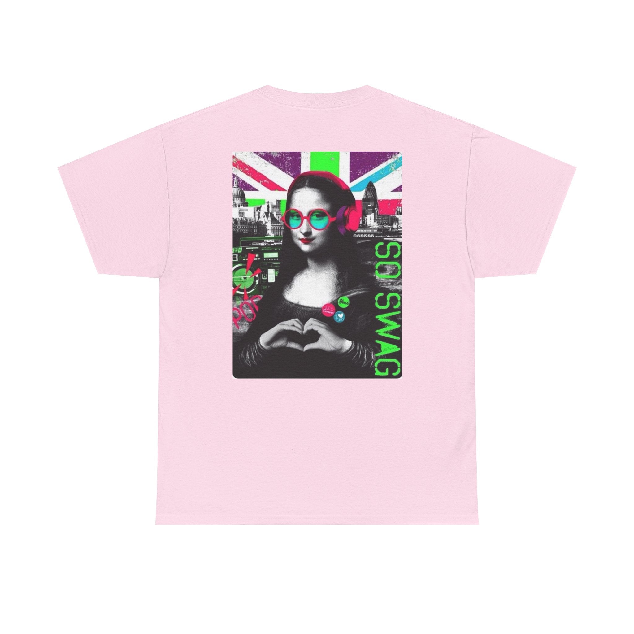 Graphic Tee — 'Mona Lisa OG Swag' Retro British Pop Art T‑Shirt