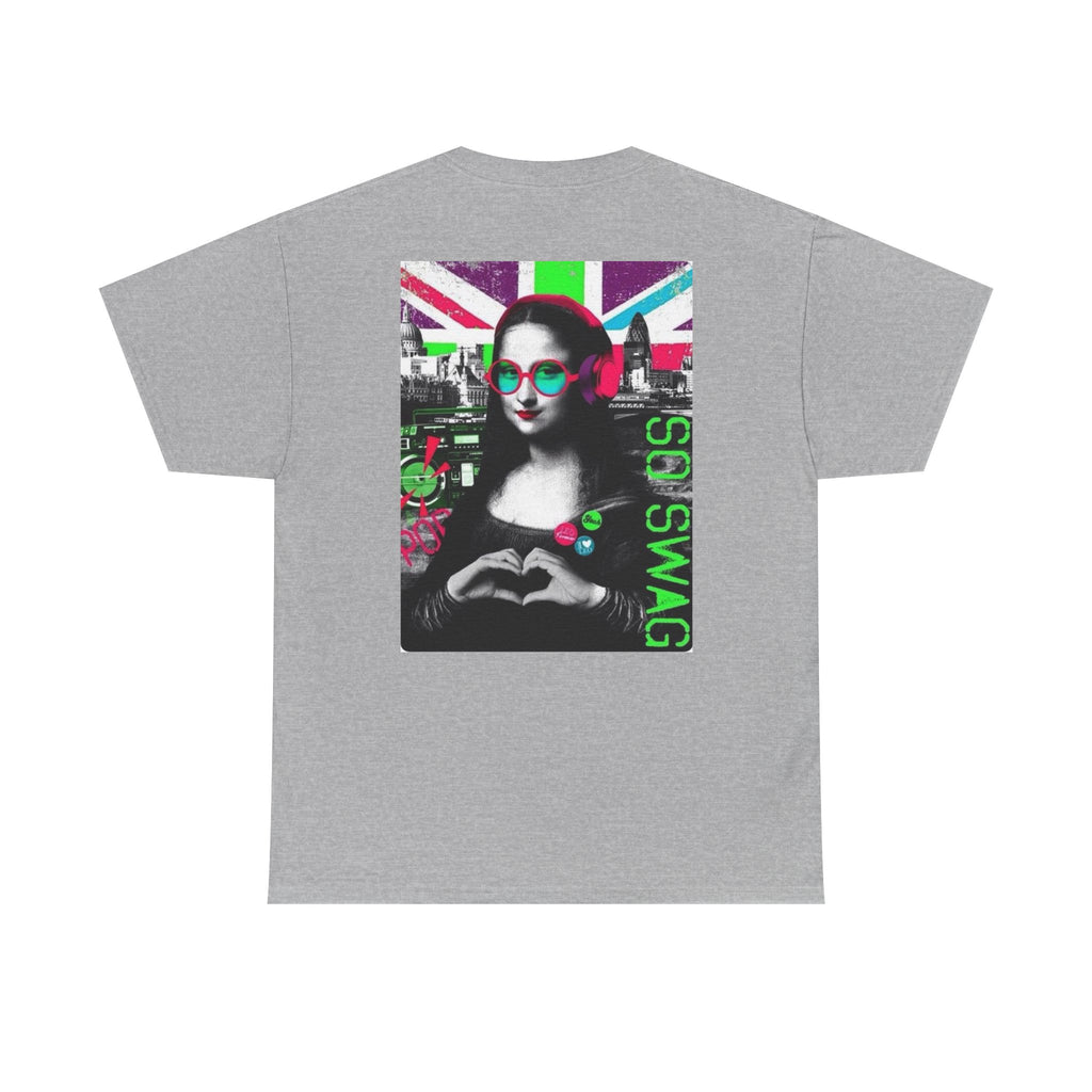 Graphic Tee — 'Mona Lisa OG Swag' Retro British Pop Art T‑Shirt