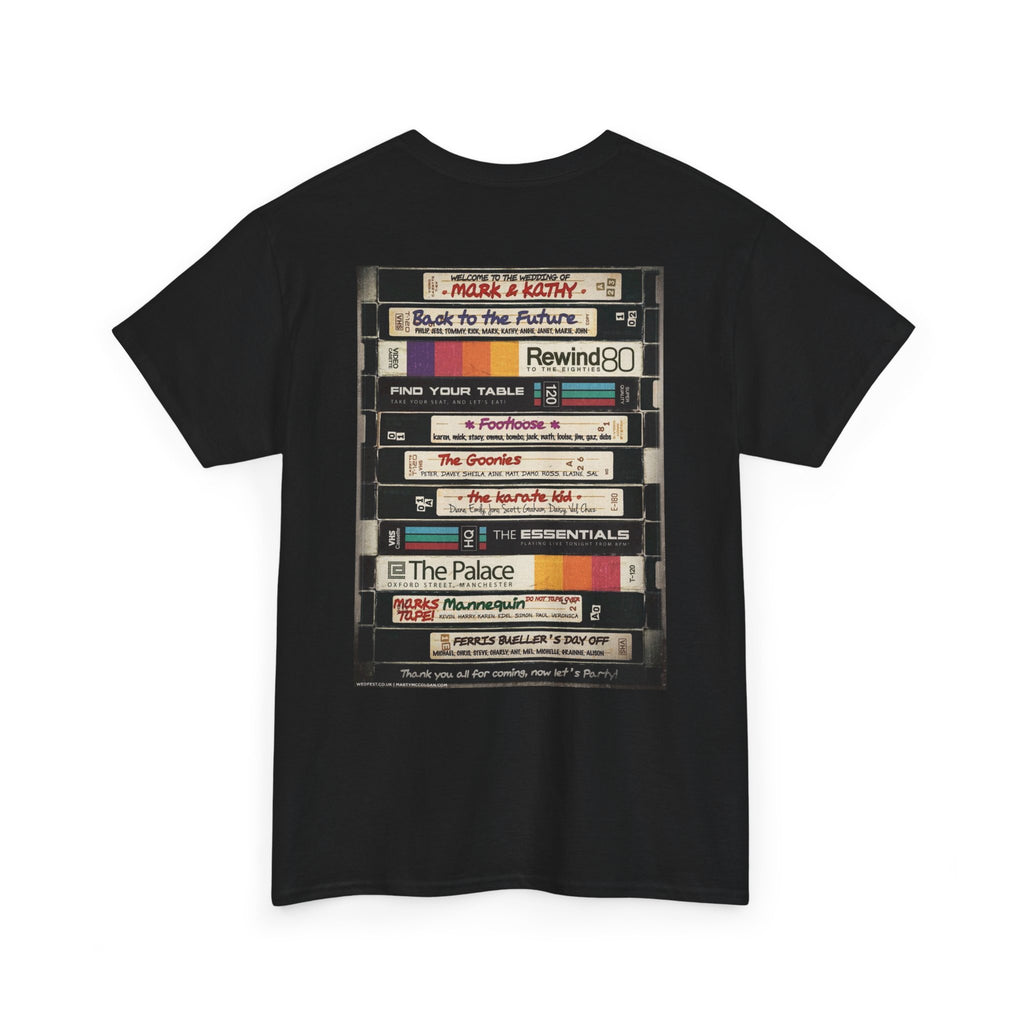Cassette Tape Stack Tee — Retro Music Vintage Mix T-Shirt