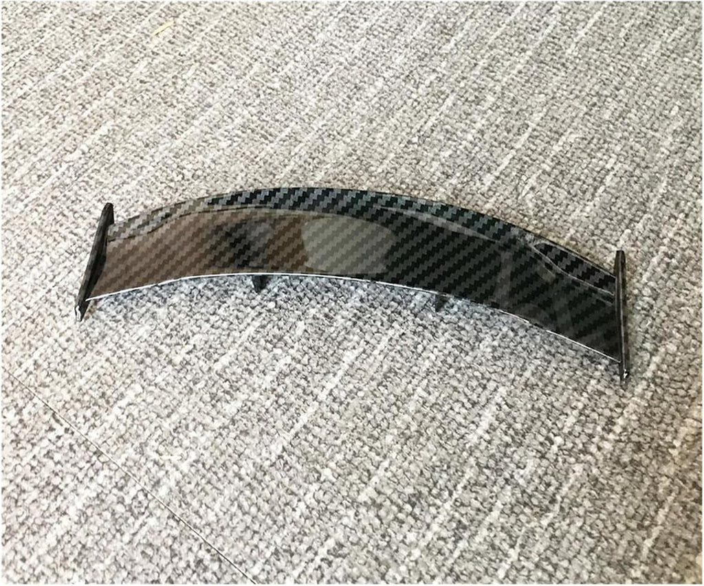 Autoachterspoilers 17CM Universal Auto Patrón De Fibra De Carbono Spoiler Accesorios Coche ala Trasera Decoración Exterior Achterspoilers