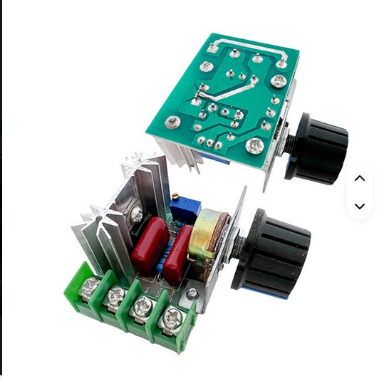 Controlador de velocidad del Motor ajustable de 2000W, regulador de voltaje, módulo controlador de velocidad del Motor de CA