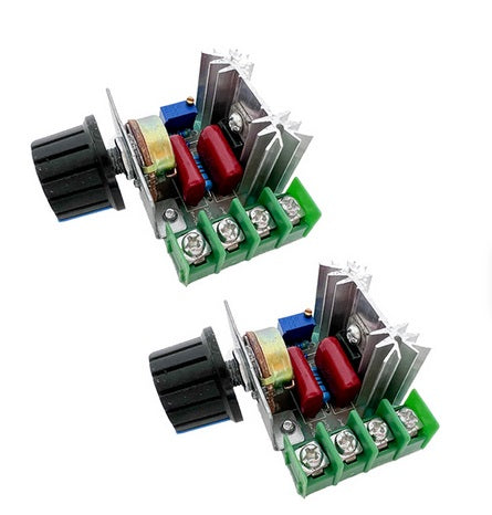 Controlador de velocidad del Motor ajustable de 2000W, regulador de voltaje, módulo controlador de velocidad del Motor de CA