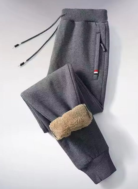 Pantalon de Chandal Ajustado de Algodon Para Niño de invierno