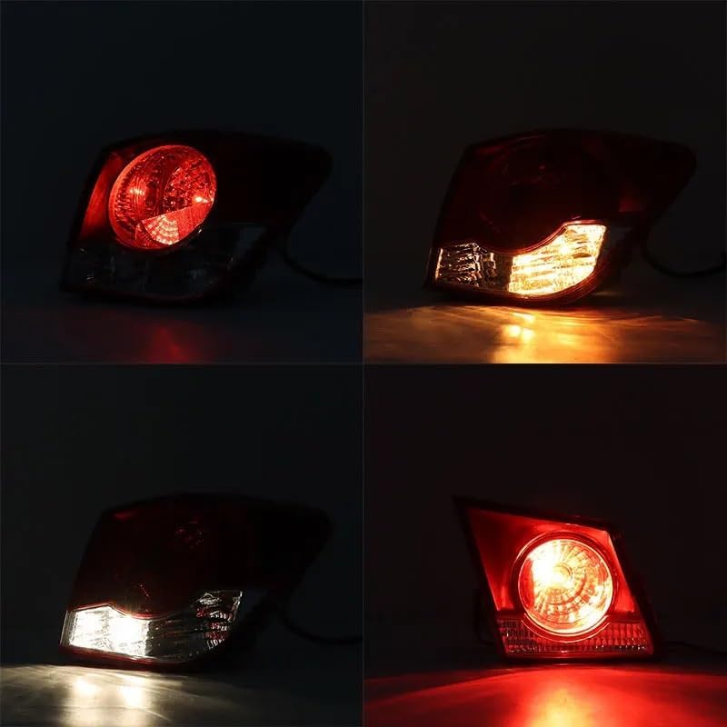 Luz traserastraseras para Luces traseras automáticas para Chevrolet para Cruze 20092014, luz trasera de parada y freno
