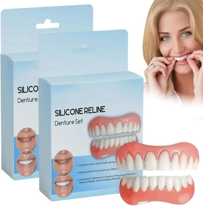 Recubrimiento de silicona - Juego de dentadura postiza -  Silicone Reline