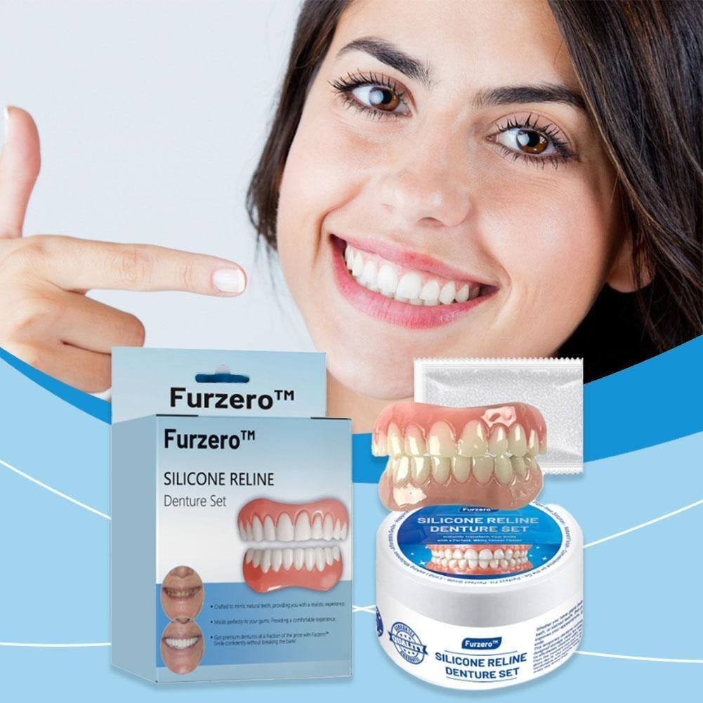 Furzero - Kit de rebase de dentadura postiza de silicona
