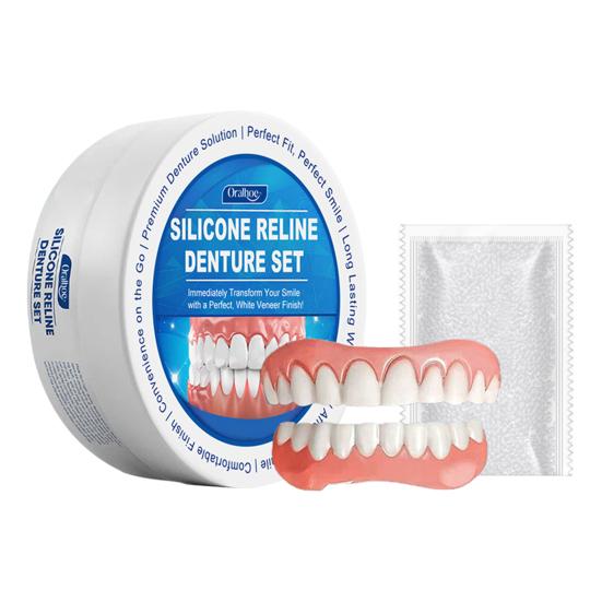 Juego de prótesis de rebasamiento de silicona-Bikenda