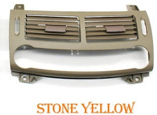 Compatible con E Class para W211 E200 E230 2003 2004 2005 2006 2007 2008 Panel De Cubierta De Rejilla De Ventilación De Aire Acondicionado Frontal OEM: 21183018549116(Color3,Central)
