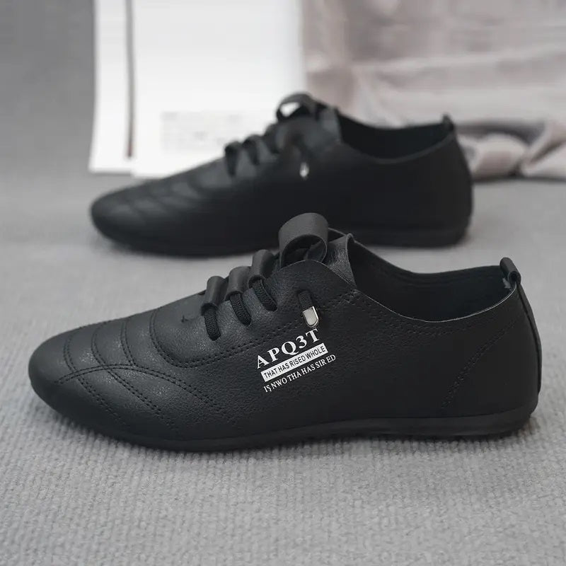 Mocasines de Lona para Hombre sin Cordones - Zapatos Casuales Blancos Elegantes con Forro Transpirable de PU, Suela de Goma y Punta Redonda para Trabajo y Ocio, Colección Primavera/Verano