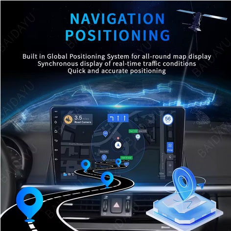 pantalla táctil estéreo para coche con salida de vídeo AHD 3313 carplay Android auto