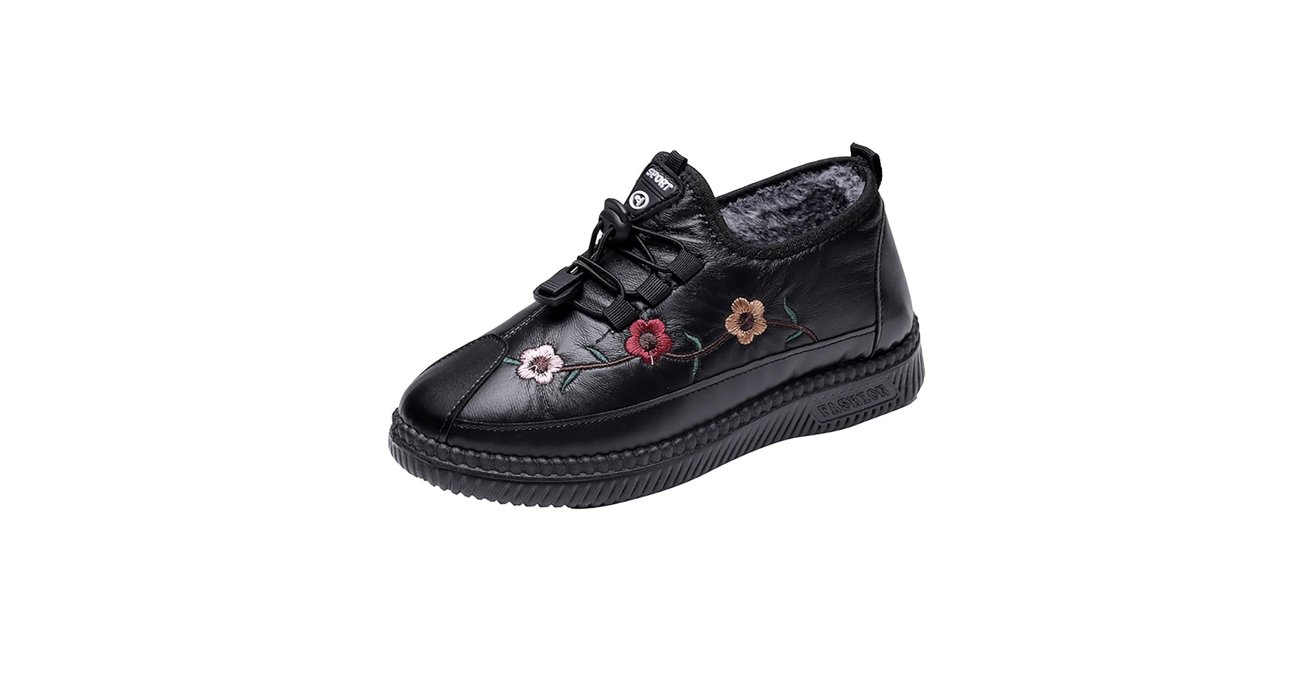 Generico Zapatos de nieve para mujer, cálidos, cálidos, con cálido acolchado de goma, botas de invierno de nieve, cómodas botas de nieve para después de esquiar, casuales, botas negro de mujer